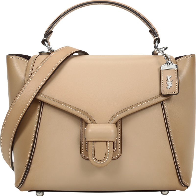 COACH 蔻驰 女士 专柜款COURIER系列皮革手提单肩斜挎包23号小号 878