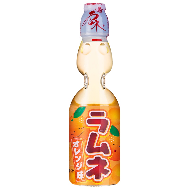 哈达弹珠波子汽水柑橘味200ML