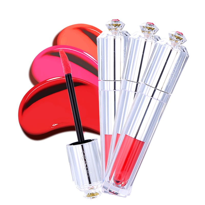 巧迪尚惠(Qdsuh)娇蕊液体唇膏1#可爱芭粉唇釉保湿滋润不易脱色咬唇妆唇液防水口红唇彩 5g