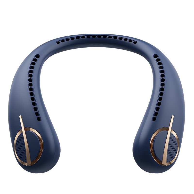 Benks负离子挂脖风扇 深蓝色