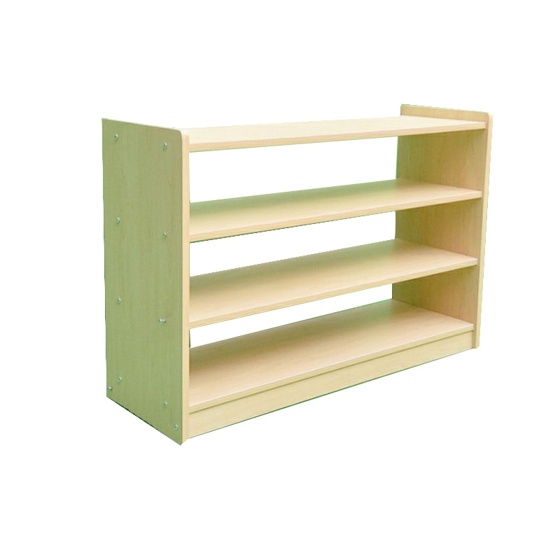 卡里鳄幼儿园植物架子置物架KLE—ZWJ042隔板架木质架子