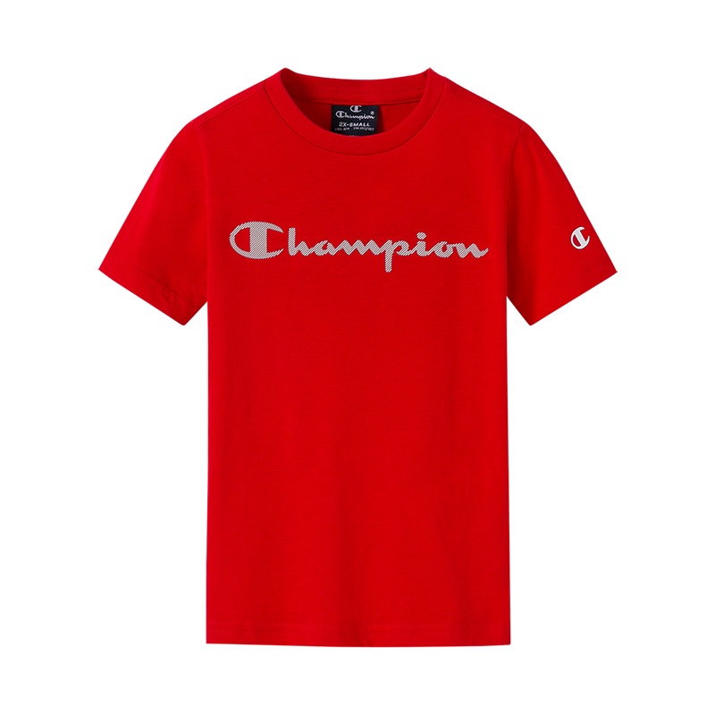 Champion/冠军 男女童儿童纯棉短袖T恤高端儿童T恤 