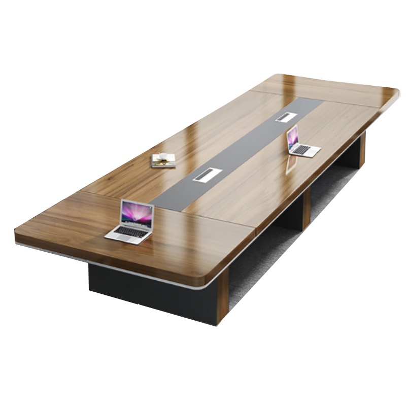 丽澜居力澜会议桌LLHYZ01简约现代板式员工培训桌长条桌4500*1500*750