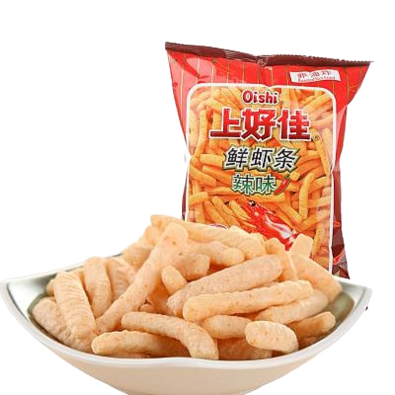 上好佳鲜虾条(辣味)40g/袋
