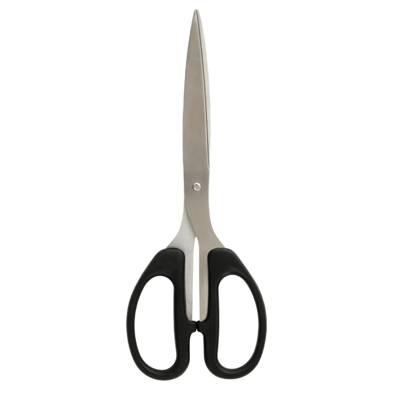 得力(deli)210mm办公家用生活剪刀(大号) 1把 颜色随机6010