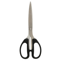 得力(deli)210mm办公家用生活剪刀(大号) 1把 颜色随机6010