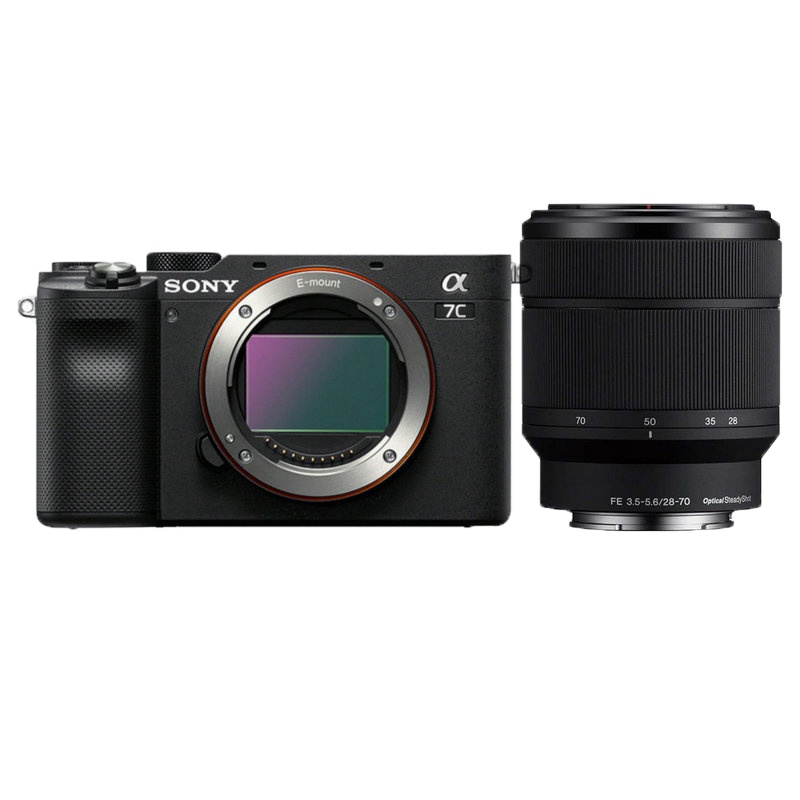 索尼Alpha 7C/ A7C/ILCE-7C (FE 28-70mm F3.5-5.6 OSS)拆机镜头套机 A7C (28-70)套机 黑色/银色可选