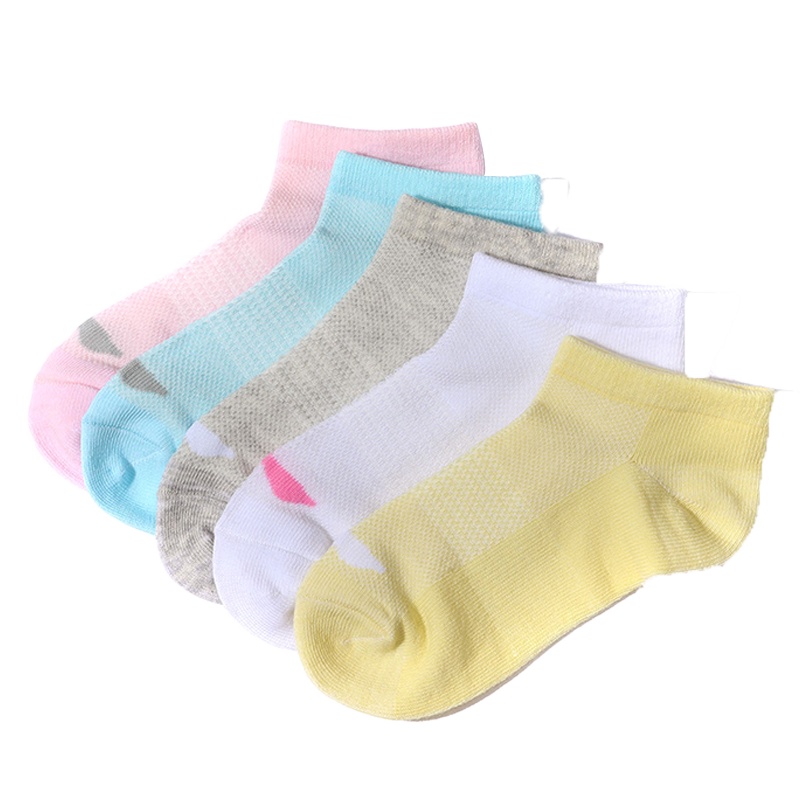 LI-NING KIDS男女中大童7-12岁透气短款袜