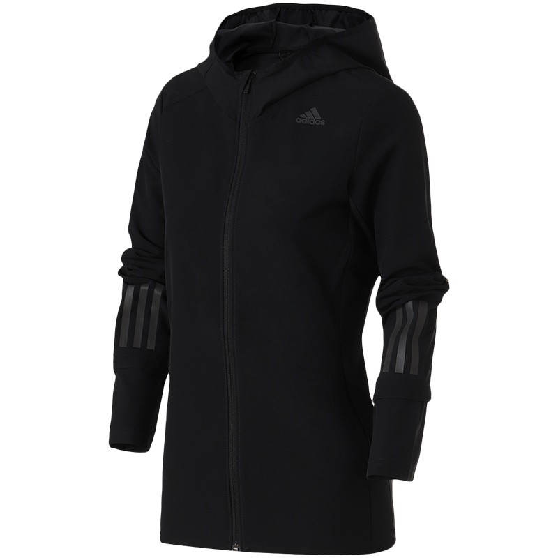 adidas男服外套夹克防风服跑步透气运动服CY5775 L CY5775蓝色