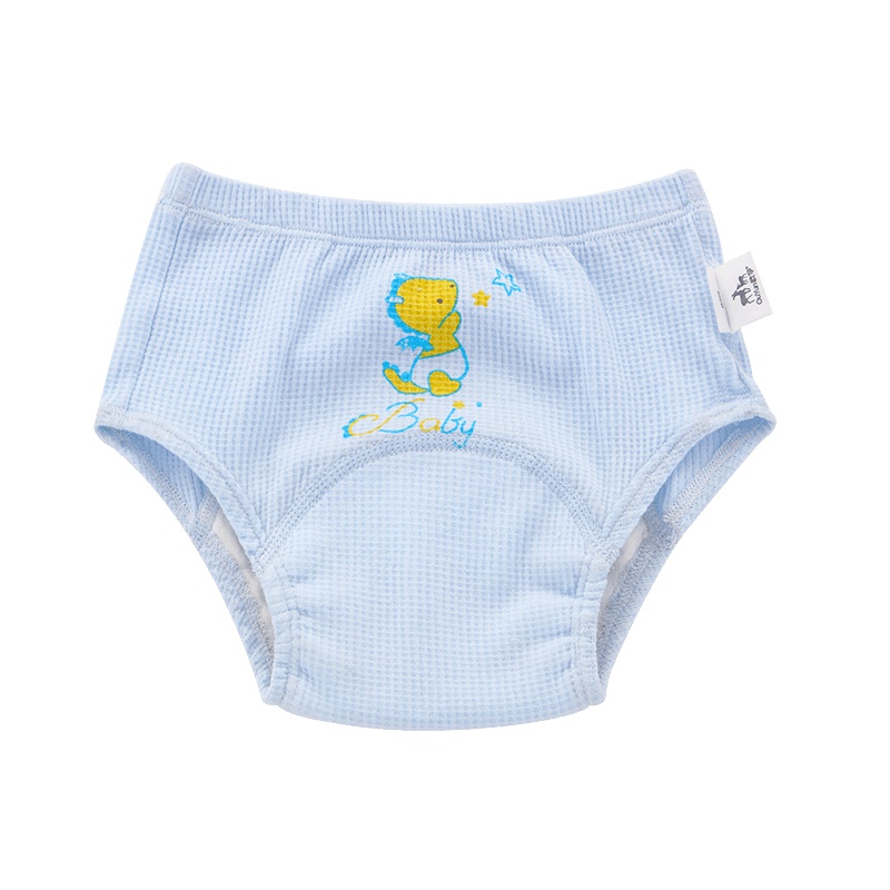 宝宝如厕训练裤防水男女儿童隔尿裤婴儿学习裤纯棉尿布裤防漏可洗