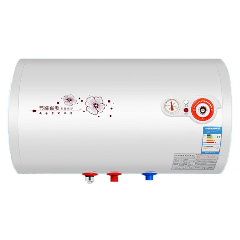 纳丽雅(Naliya)厂家电热水器电家用小型扁桶储水式速热洗澡机40/50/6 圆桶40升指针款配件+普通配件无温度显示