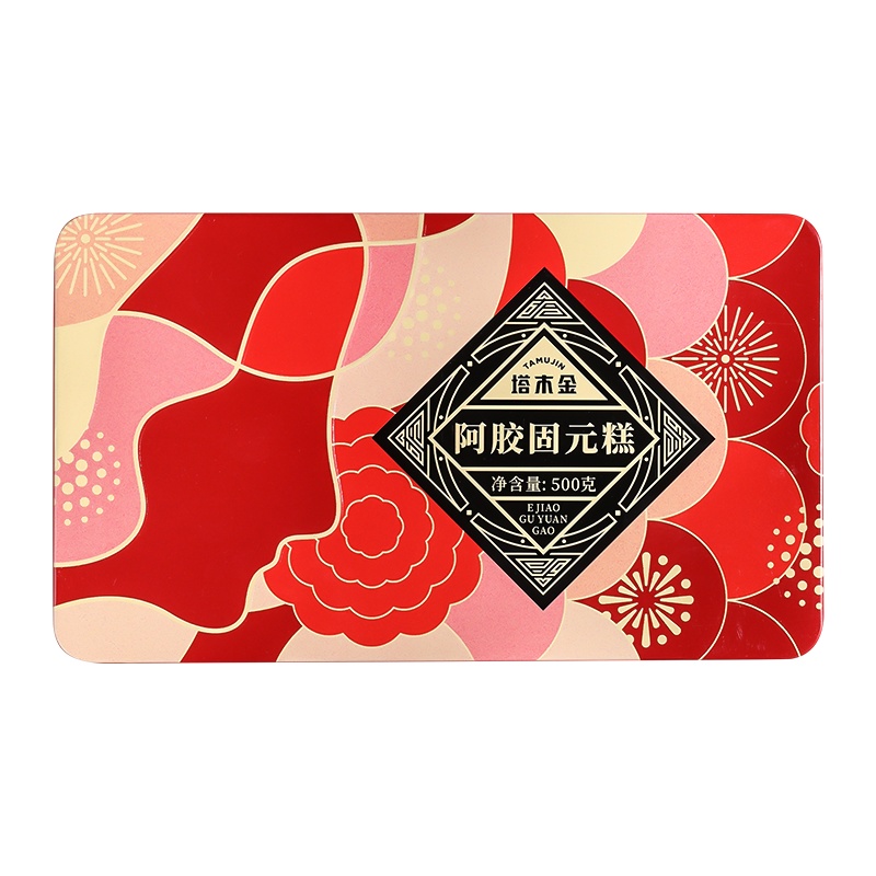 塔木金阿胶糕即食阿胶固元膏手工啊胶片东正品纯块气血阿娇糕调理