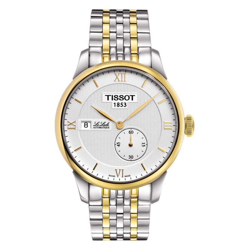 天梭(TISSOT)瑞士手表 力洛克系列钢带男士机械表T006.428.22.038.00