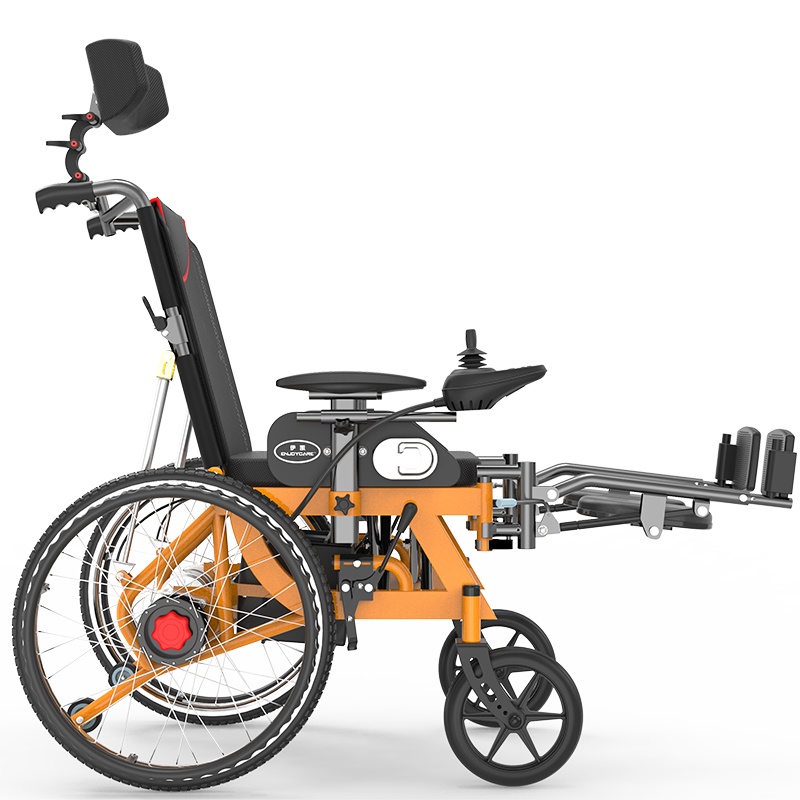 伊凯电动轮椅车EPW61-63D/L智能全自动折叠轻便老年残疾人便携四轮代步车轻便