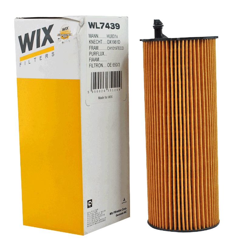 维克斯(WIX)机滤纸芯WL7439适配奥迪A6L 2.7TDI/老Q7 3.0TDI柴油