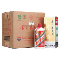 茅台 贵州茅台酒 飞天茅台 2017年 53度 500ml*6瓶 整箱 酱香型白酒
