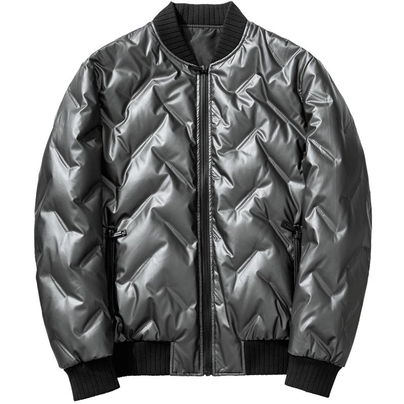 千纸鹤男士短款羽绒服2019冬季青年时尚潮流休闲外套男60179