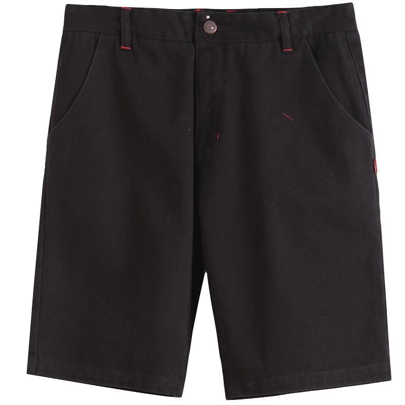 唐狮2019夏季新款牛仔短裤男五分裤工装大口袋男士牛仔短裤韩版潮