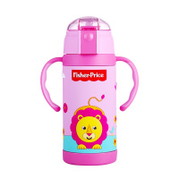 费雪牌(FISHER-PRICE) 母婴幼儿童抽真空保温杯套装 FP-8042A 粉色 适用年龄:12个月以上
