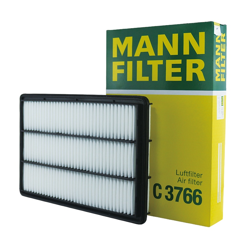 曼牌(MANN)空气滤C3766适配04-11款帕杰罗V73/V77/07-16款帕杰罗