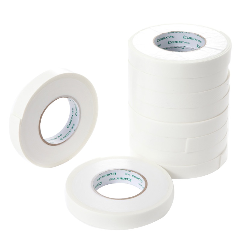 齐心(comix)PM2405-10双面泡棉胶带10卷/筒 海绵胶带 泡沫胶带 海绵胶 双面胶 办公用品 黏胶用品