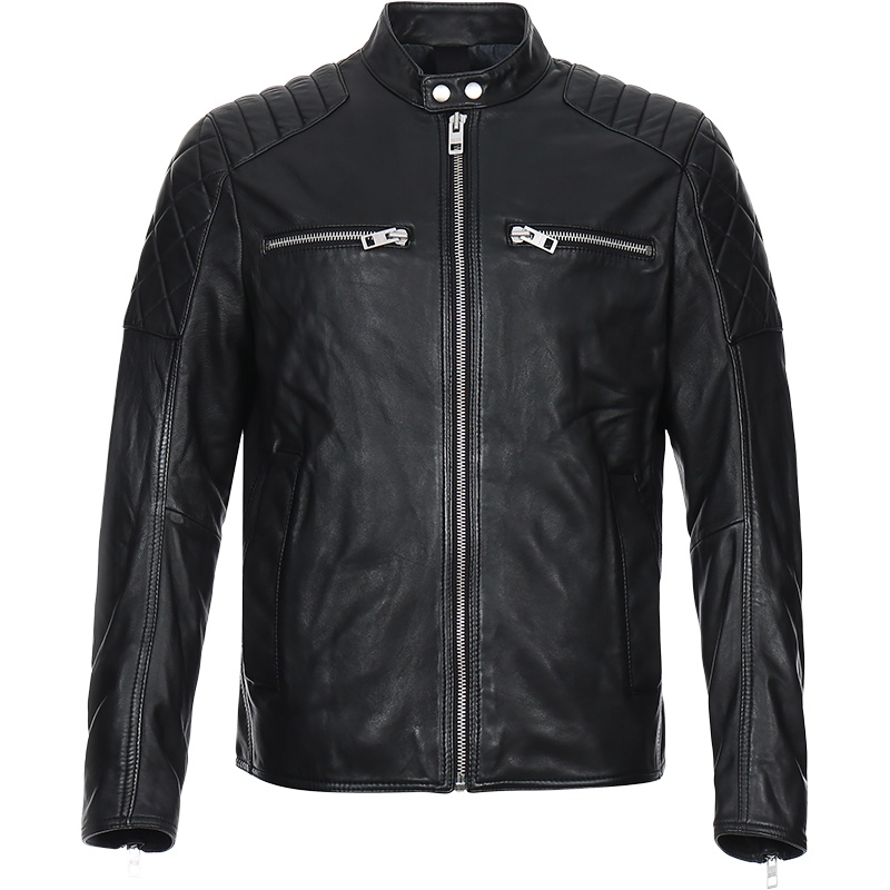 HUGO BOSS 雨果博斯 男士 羊皮皮衣外套 50431002