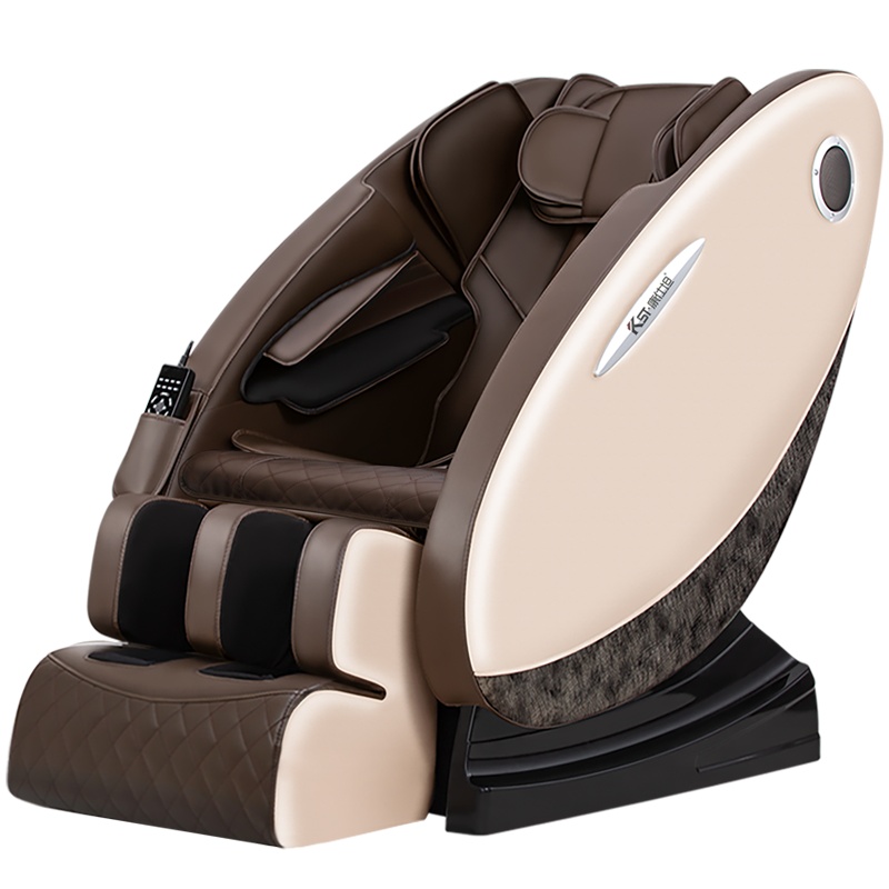 德国康仕坦 X18按摩椅家用全自动全身太空舱揉捏零重力颈部腰背部蓝牙音乐豪华老人按摩椅 贵族棕