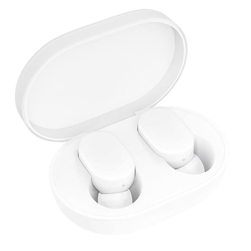 小米(MI)蓝牙耳机AirDots青春版 白色 运动跑步隐形无线迷你运动开车耳塞 TWS真无线耳机