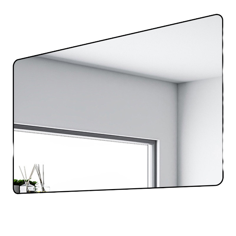 卫生间镜子卫浴镜圆角无框(1.5*1.2米)