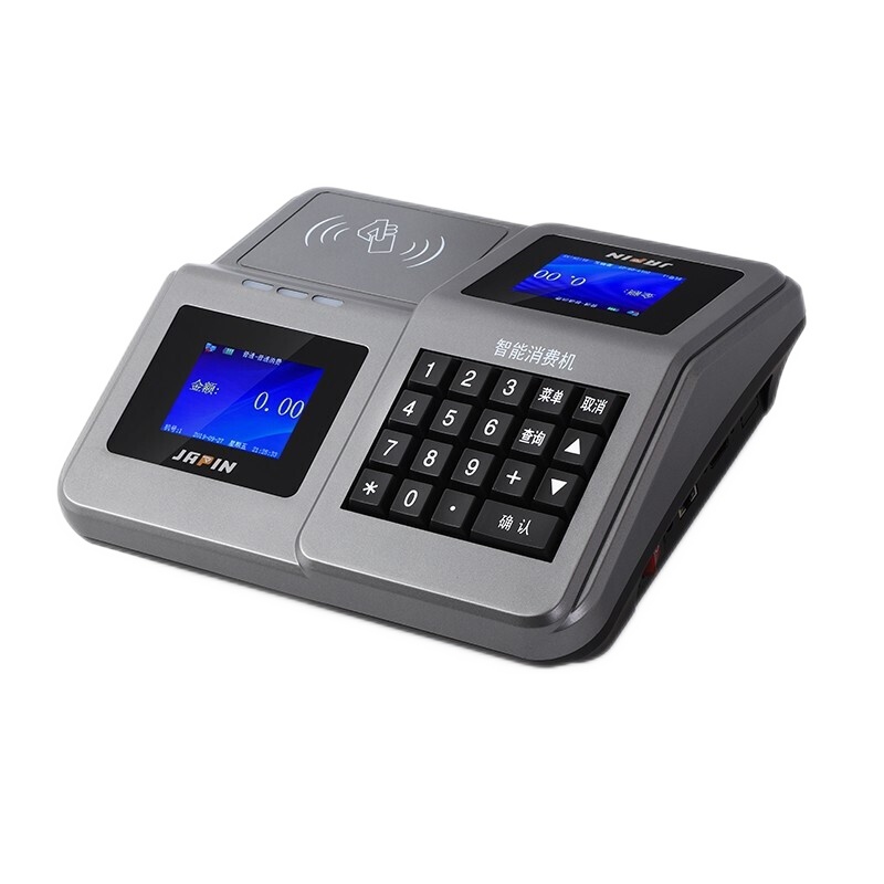 嘉品 食堂就餐IC卡消费机XC60单位学校工厂食堂售饭机美食城消费机 消费机+发卡器