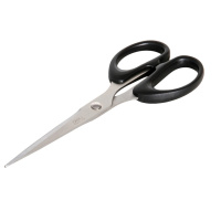 得力(deli)160mm小号办公生活剪刀 6034