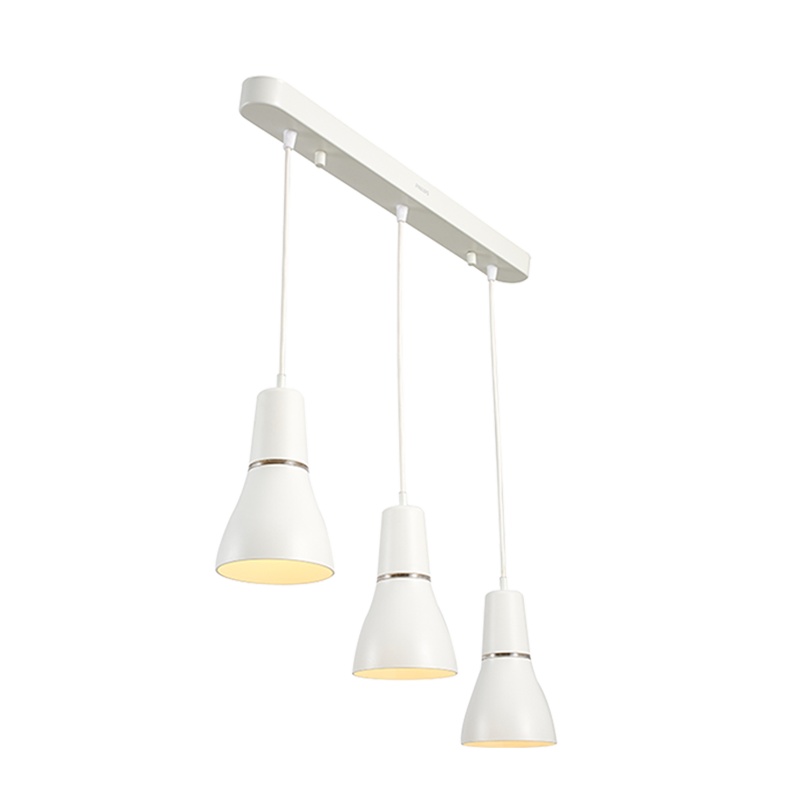 飞利浦(PHILIPS)餐吊灯昕秀三头餐厅客厅吧台调高度现代简约灯饰灯具led