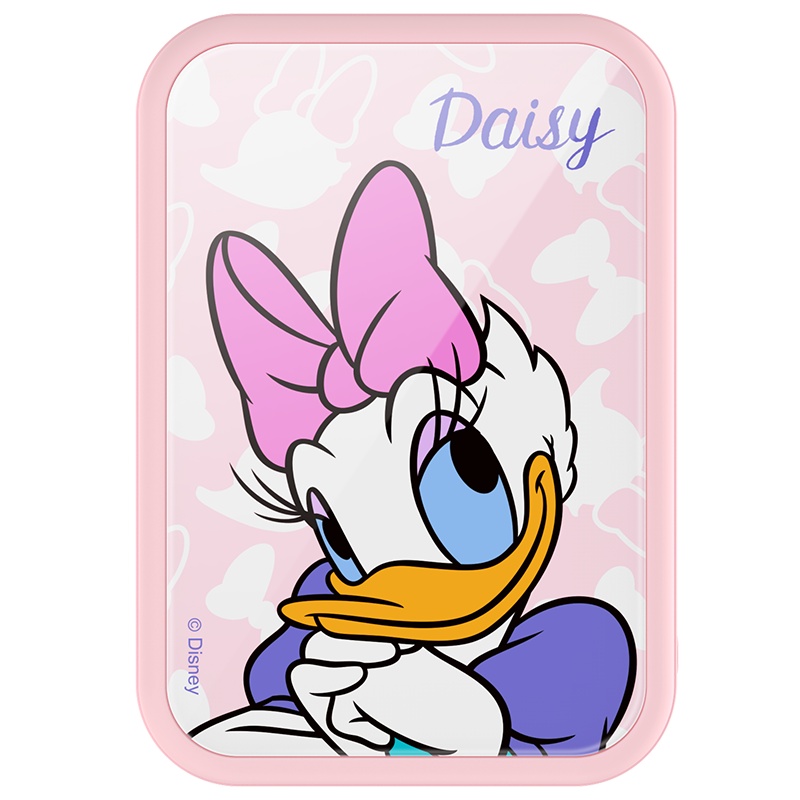 优加迪士尼充电宝小巧便携镜面卡通可爱迷你创意女生10000毫安快充大容量适用于苹果安卓华为手机充电宝移动电源