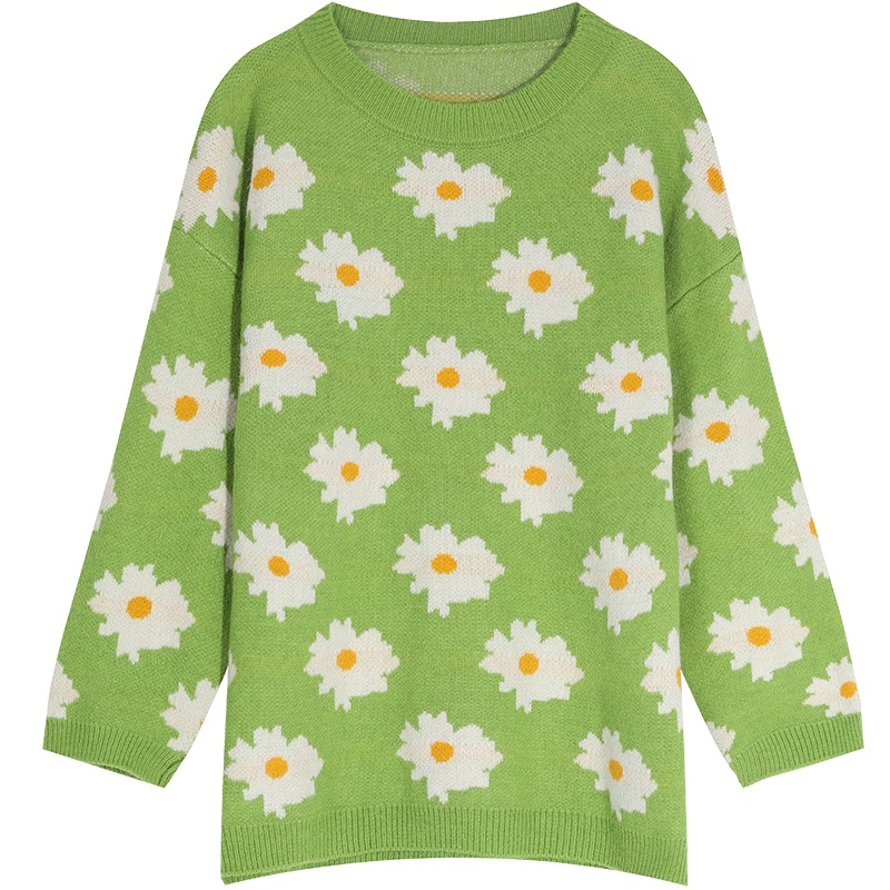 妖精的口袋套头慵懒风毛衣2019秋冬季新款女ins马卡龙宽松针织衫