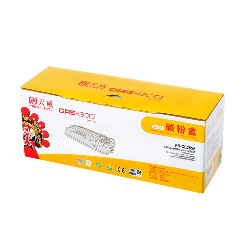 天威(PRINT-RITE) T CE285A商用装硒鼓带芯片 黑色 1600页 TRH594BPSYJ