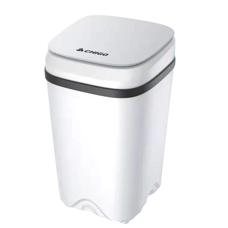 志高(CHIGO) XPB50-618(50B)半自动单桶迷你 非全自动洗衣机 白色