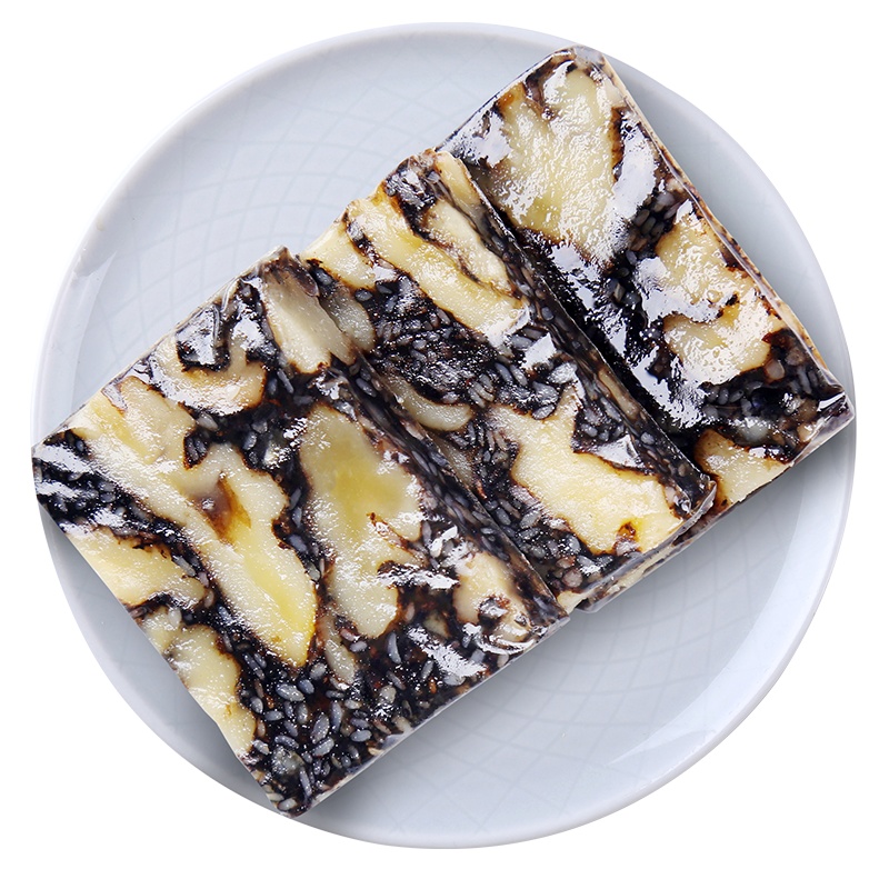 唯此山东正品原味阿胶糕即食手工阿娇固元膏纯礼盒装300克自制固元糕