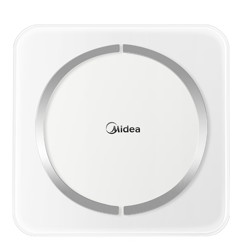 美的(Midea)体脂秤 C1健康秤 智能电子秤脂肪秤 精准称重 APP同步登录 体重秤 人体秤