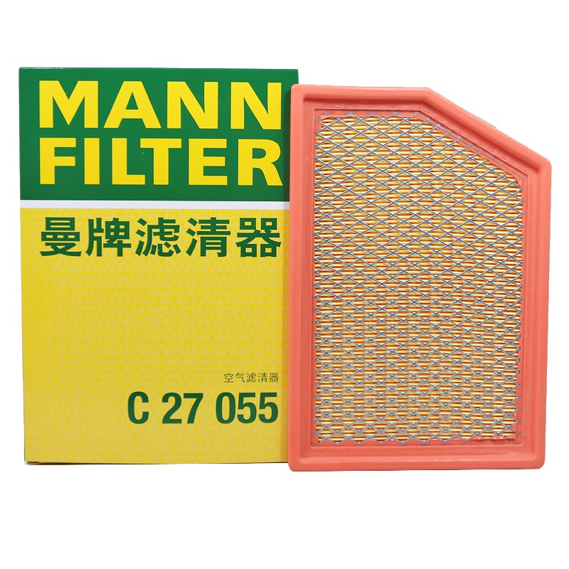 曼牌(MANN)空气滤C27055适配14-15款自由光2.4/3.2L /16款国产自由光 2.0/2.4L