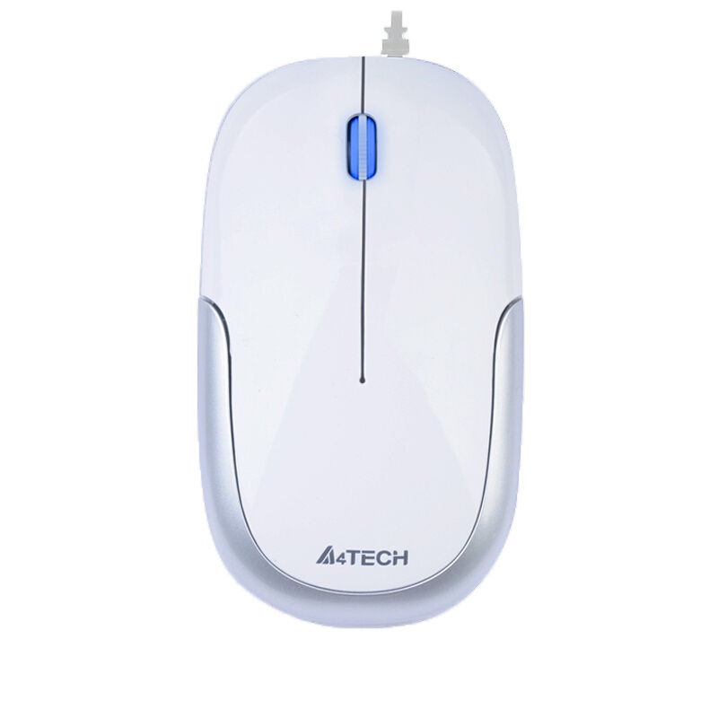 USB鼠标 笔记本鼠标 银白色