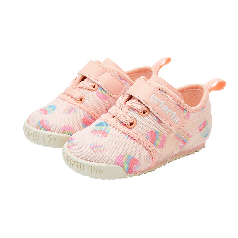 卡特兔女童学步鞋透气2021春新款透气男童休闲鞋时尚 3-5儿童鞋子