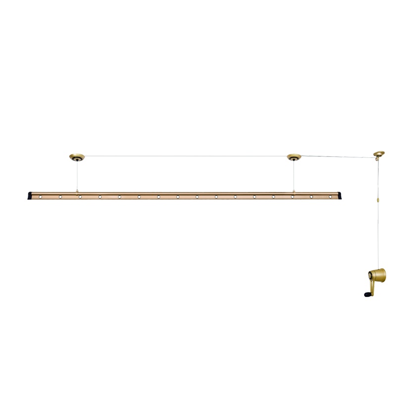 好太太晾衣架GW-6116B单杆手摇挂衣架