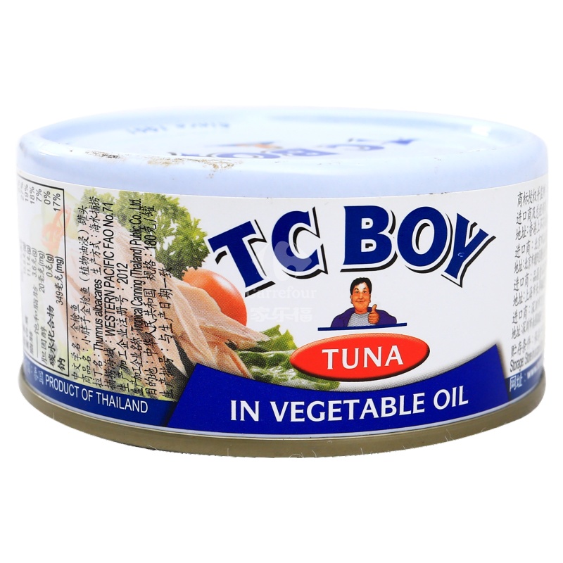 小胖子白肉金枪鱼(植物油浸)