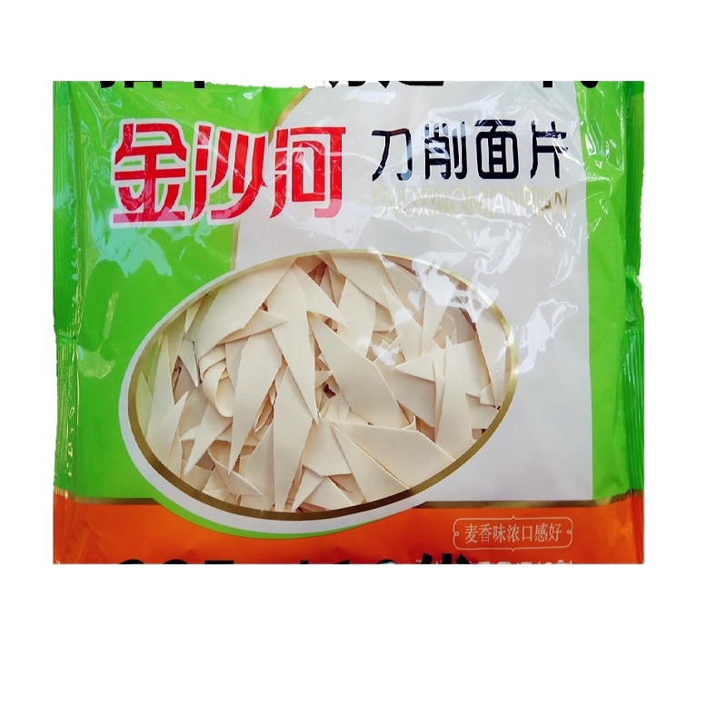 金沙河刀削麦芯面片250克