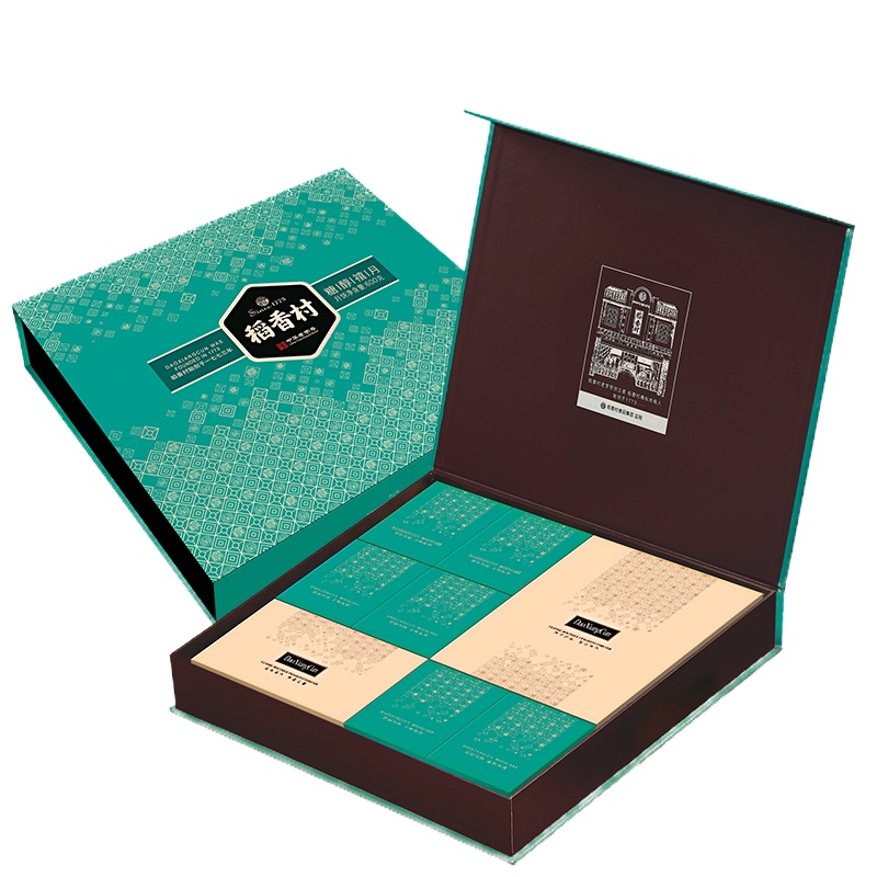 稻香村糖醇禧月600g月饼礼盒糖醇莲蓉豆沙多口味中秋送礼