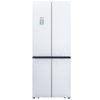 西门子（SIEMENS）KM46FS20TI触屏变频混冷家用452升电冰箱零度保鲜保湿玻璃面板十字对开门多门四门冰箱白色