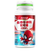 汤臣倍健R鱼油牛磺酸软胶囊 DHA 500mg/粒*90粒 国产