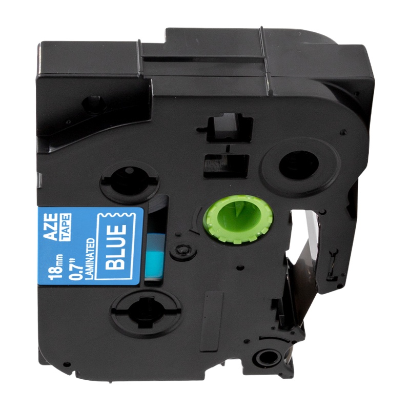 [精选]雅富仕-兼容Brother标签机/标准覆膜标签色带TZE-545蓝底白字18mm*8M