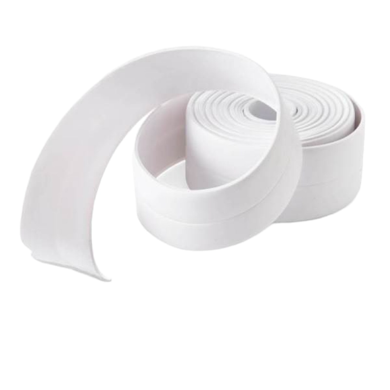  油污工具墙膜墙角池子家用地贴缝水池厕所贴!浴室美缝 水贴 白色:长3.2米x宽22mm