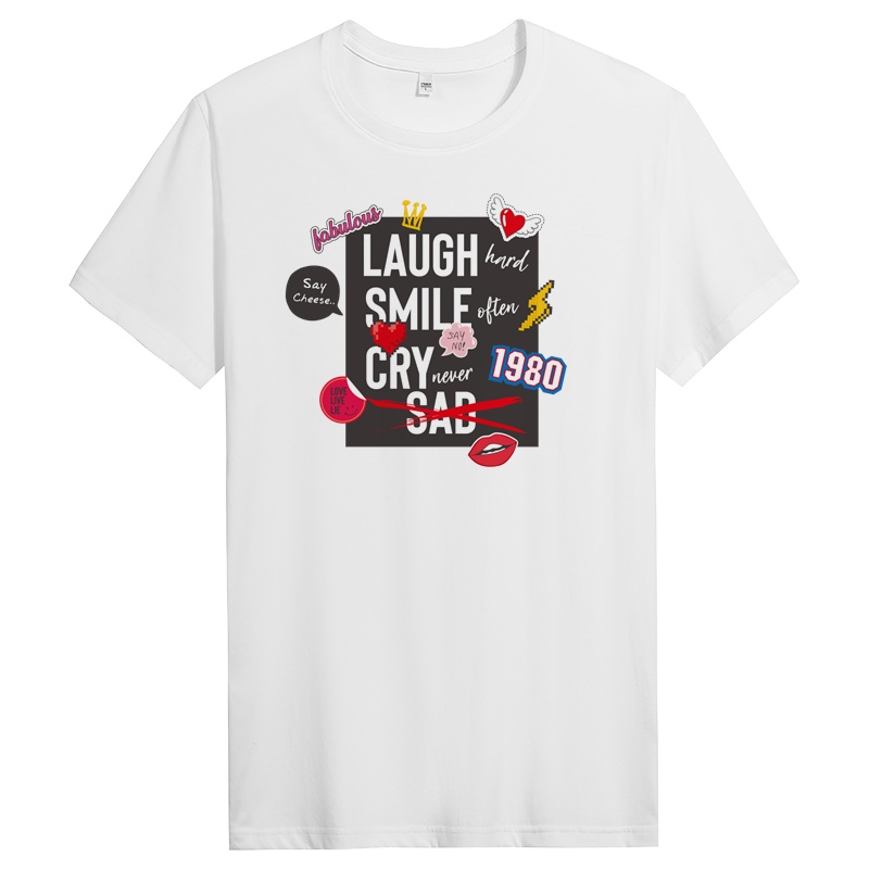 男短袖夏季纯棉T恤青年潮牌上衣服修身半袖 DT11003